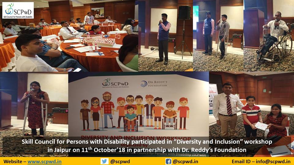 Diversity and Inclusion” workshop in Jaipur - Oct'18